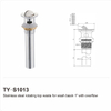 Desagüe de lavabo recto ranurado con tubo de conexión - 32 mm