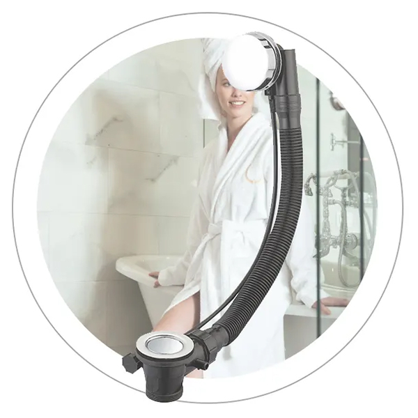escurridor de bañera de plástico 