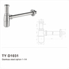 Trampa para botellas de lavabo (sifón), 32 mm